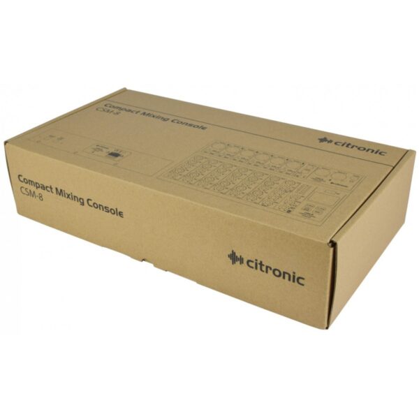 Citronic CSM-8 Mixážní pult s USB a Bluetooth - Image 5