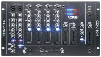 Citronic CDM10:4 MK5, 4-kanálový mixážní pult s USB