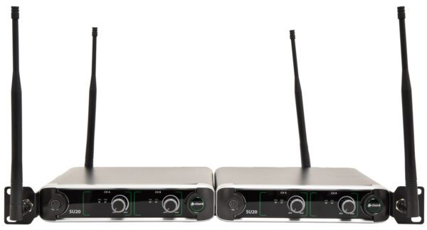 Chord NU2-H duální UHF ruční bezdrátový mikrofonní systém, 864.8+863.1 - Image 2