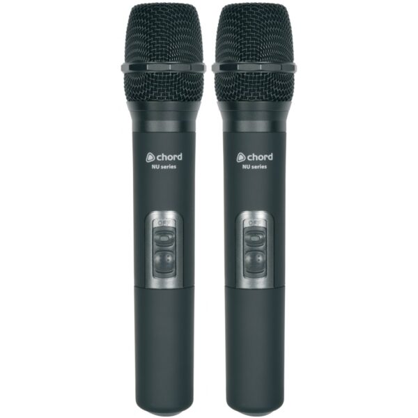 Chord NU20-H, duální UHF ruční bezdrátový mikrofonní systém, 863.8MHz + 864.8 MHz - Image 5