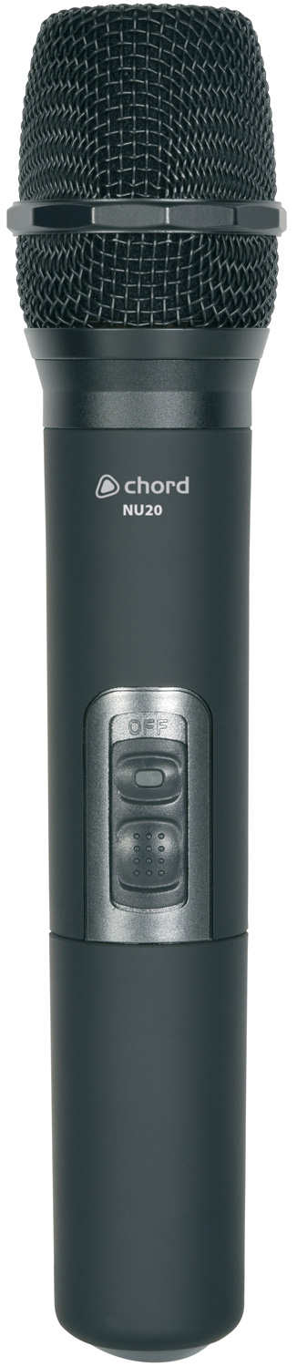 Chord NU20-HT ruční UHF mikrofon pro sérii NU-20, 863.8 MHz