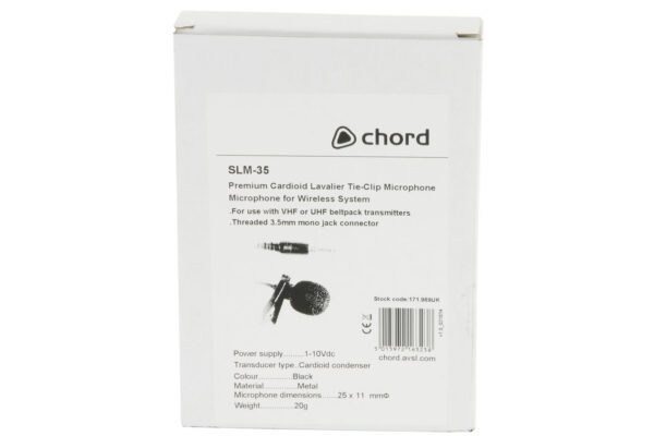 Chord SLM-35 klopový mikrofon, černý - Image 3