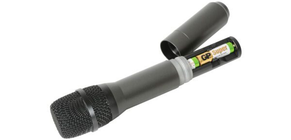 Citronic laditelný UHF ruční mikrofon, 2 kanálový, 81 frekvencí - Image 7
