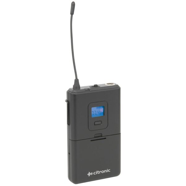 Citronic RU105-N, 1-kanálový bezdrátový mikrofonní set 863-865 MHz - Image 7