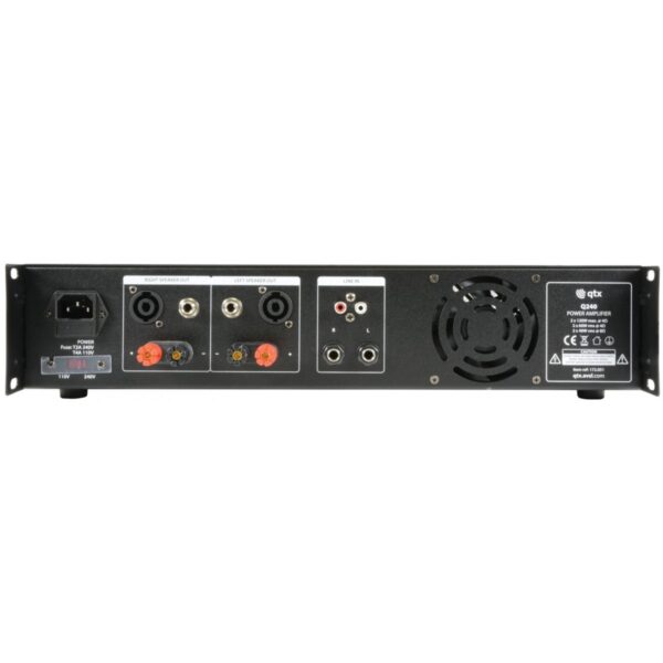 QTX Q-240, zesilovač 2x 120W - Image 5