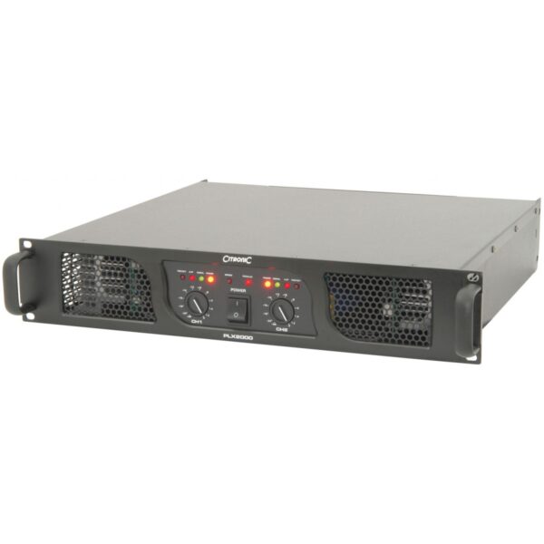 Citronic PLX2000 výkonový zesilovač, 2x 700W RMS - Image 2