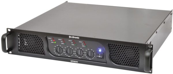 Citronic QP1600, 4 kanálový zesilovač, 4 x 400W