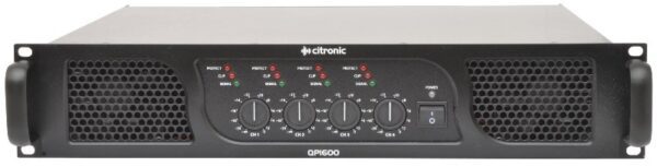 Citronic QP1600, 4 kanálový zesilovač, 4 x 400W - Image 3