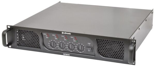 Citronic QP1600, 4 kanálový zesilovač, 4 x 400W - Image 5