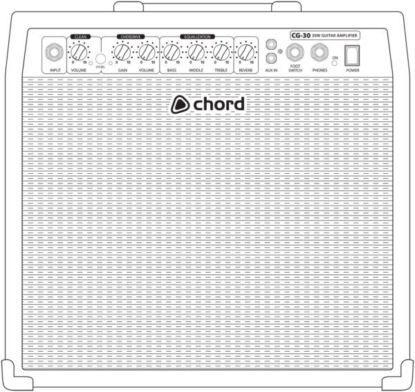 Chord CG-30, kombo pro elektrickou kytaru, 30W - Image 5