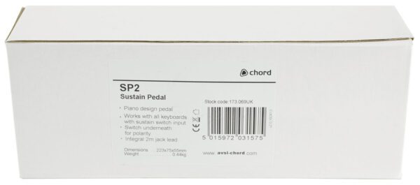 Chord SP2, sustain pedál - Obrázek 2