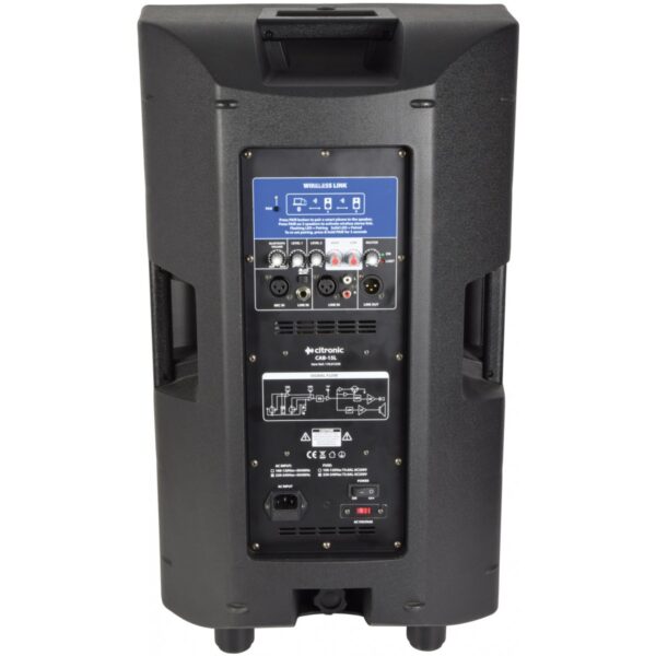 Citronic CAB-15L, aktivní 15" reprobox BT, 350W - Image 3