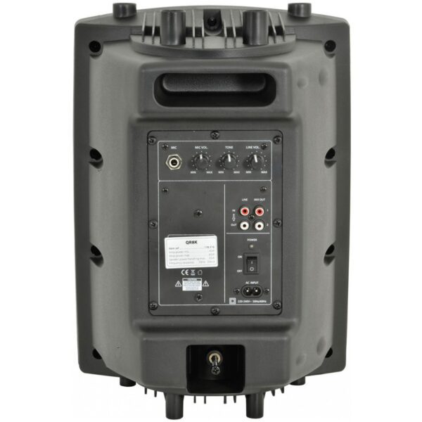 QTX QR8K, aktivní 8" reprobox 80W - Image 3