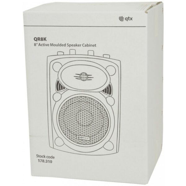 QTX QR8K, aktivní 8" reprobox 80W - Image 5