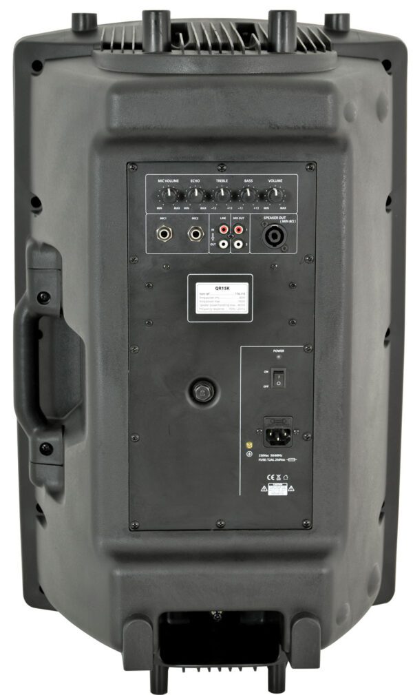 QTX QR15K, aktivní 15" reprobox 200W - Image 3