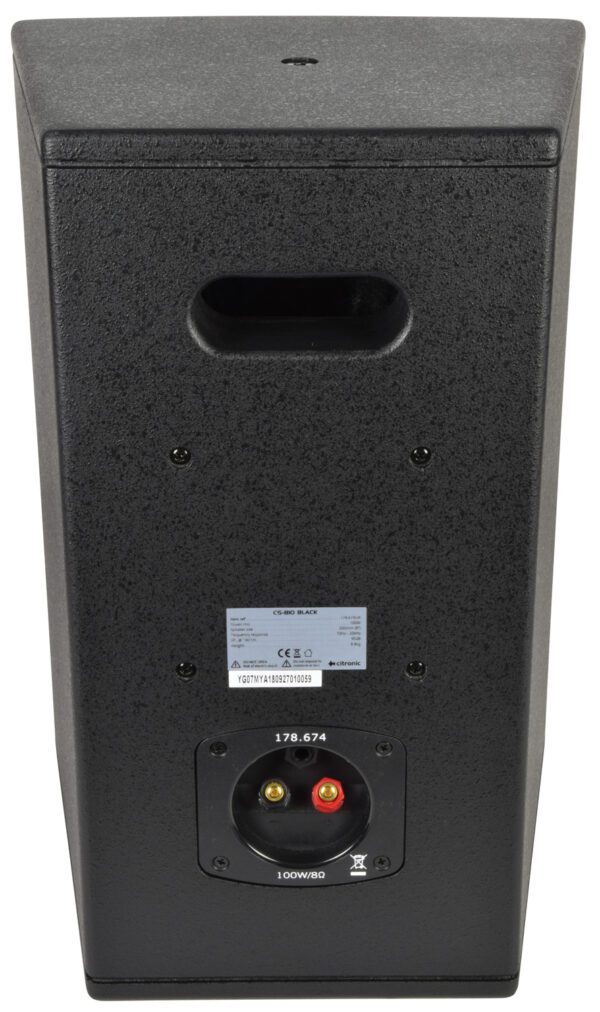Citronic CS-810B, pasivní 8" reprobox, 100W - Image 4