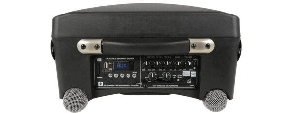 QTX DELTA-50, mobilní 8" zvukový systém MP3/BT/FM/2x VHF, 50W - Image 5