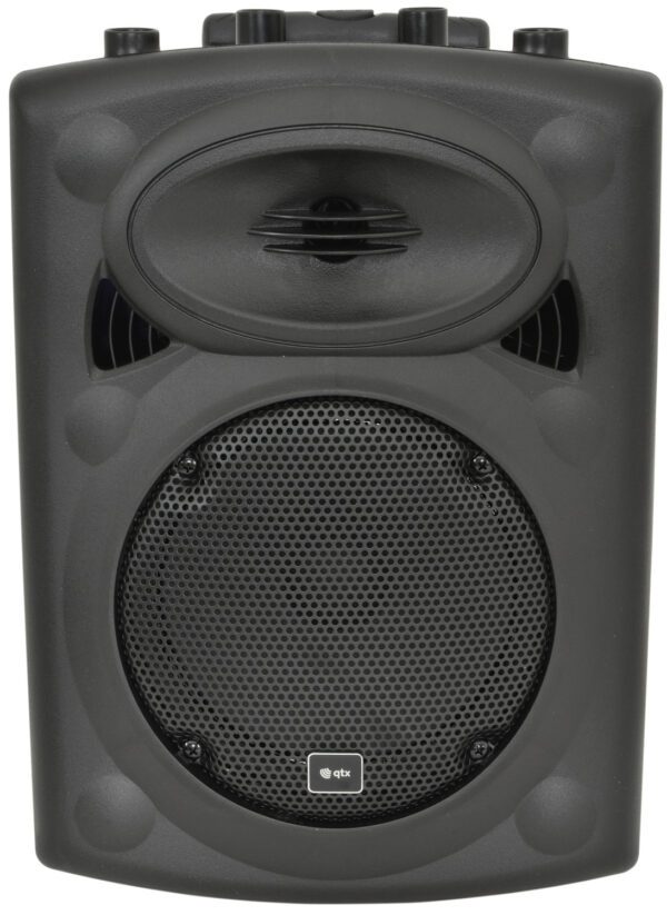 QTX QR8PABT, mobilní 8" zvukový systém MP3/SD/USB/BT/VHF, 50W - Image 3