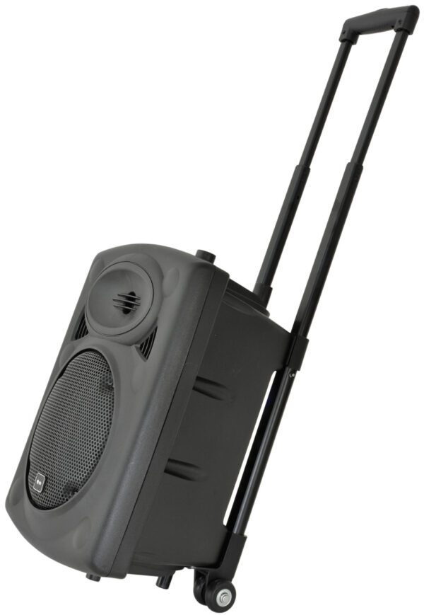QTX QR8PABT, mobilní 8" zvukový systém MP3/SD/USB/BT/VHF, 50W - Image 4
