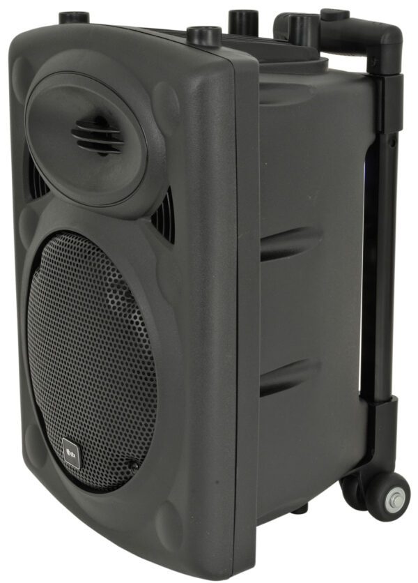 QTX QR8PABT, mobilní 8" zvukový systém MP3/SD/USB/BT/VHF, 50W - Image 5
