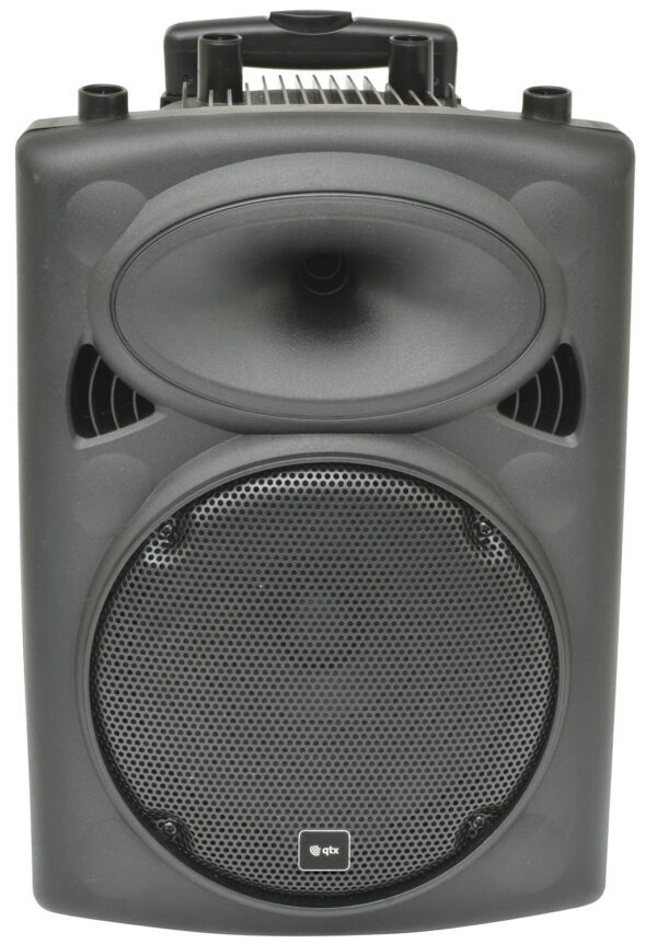 QTX QR10PA, mobilní 10" zvukový systém MP3/SD/USB/VHF, 150W - Obrázek 2