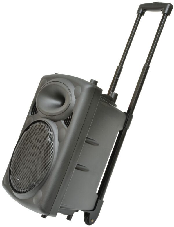 QTX QR10PA, mobilní 10" zvukový systém MP3/SD/USB/VHF, 150W - Obrázek 3