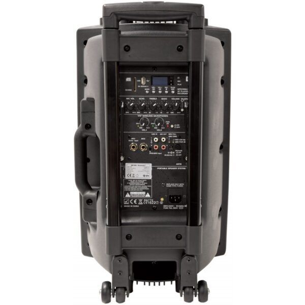 QTX QR12PABT, mobilní 12" zvukový systém MP3/BT/SD/USB/2x VHF - Image 8