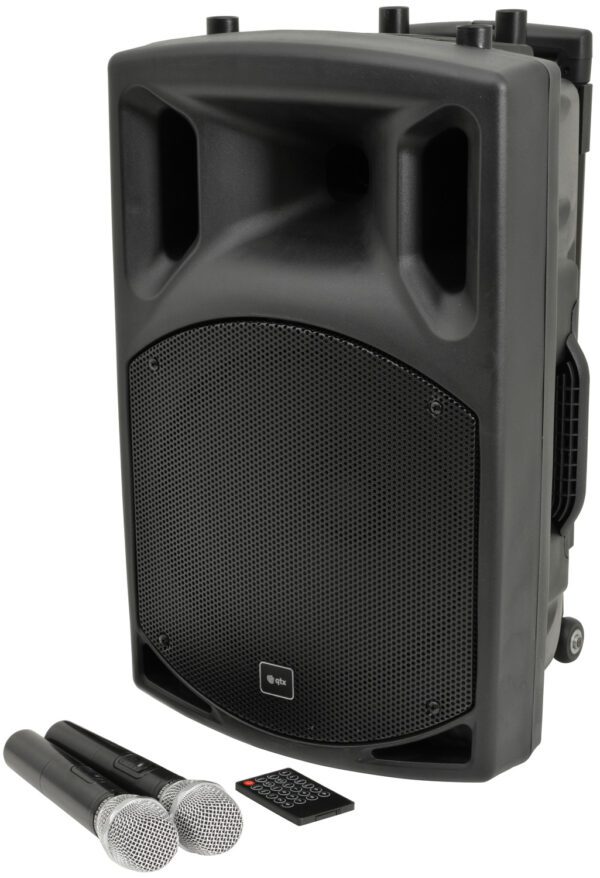 QTX QX12PA-PLUS, mobilní 12" zvukový systém MP3/SD/USB/BT/FM/2x UHF - Image 5