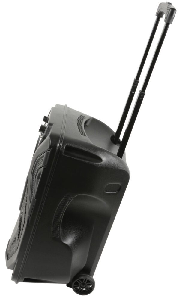 QTX BUSKER-12, mobilní 12" zvukový systém USB/SD/FM/BT/2x VHF, 80W - Image 3