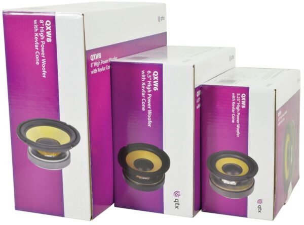 QTX basový 5,25" reproduktor z aramidových vláken - Image 2