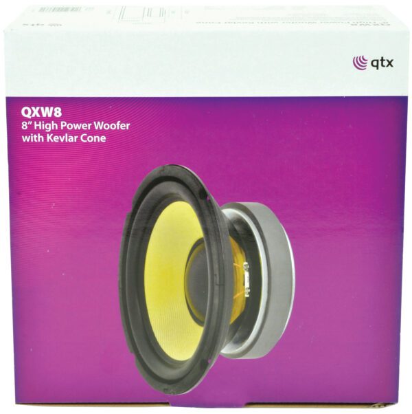 QTX basový 8" reproduktor z aramidových vláken - Image 2