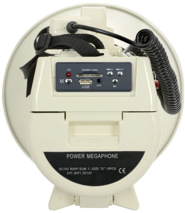 Adastra L50U, megafon, 50W, USB/SD - Obrázek 4