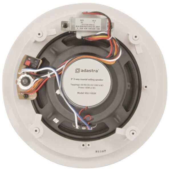 Adastra CC-8V, 100V podhledový 8" reproduktor, 60W, bílý - Image 5