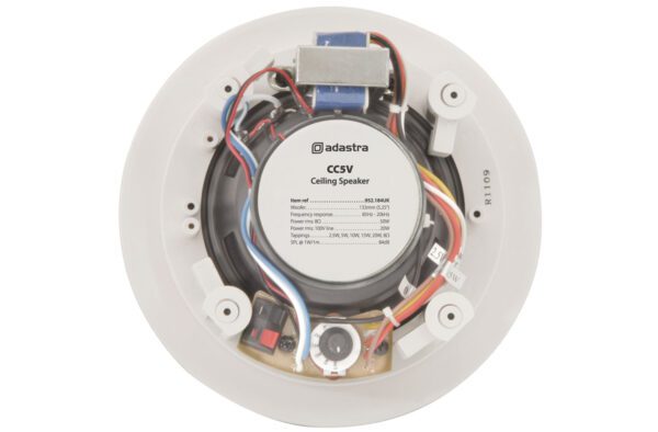 Adastra CC-5V, 100V podhledový 5,25" reproduktor, 50W, bílý - Image 3