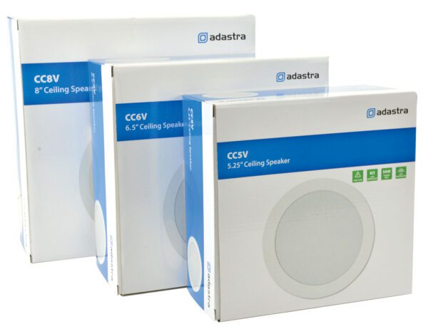 Adastra CC-5V, 100V podhledový 5,25" reproduktor, 50W, bílý - Image 4