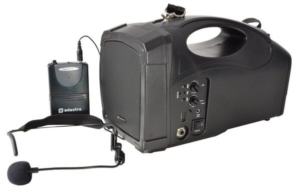 Adastra H25B, přenosný zvukový systém FM/BT/VHF, 25W - Image 2