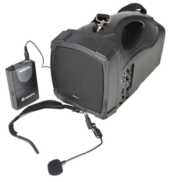 Adastra H25B, přenosný zvukový systém FM/BT/VHF, 25W - Image 3