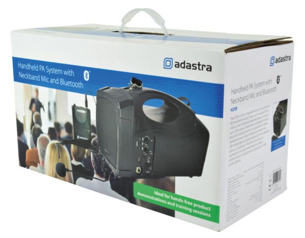 Adastra H25B, přenosný zvukový systém FM/BT/VHF, 25W - Image 7