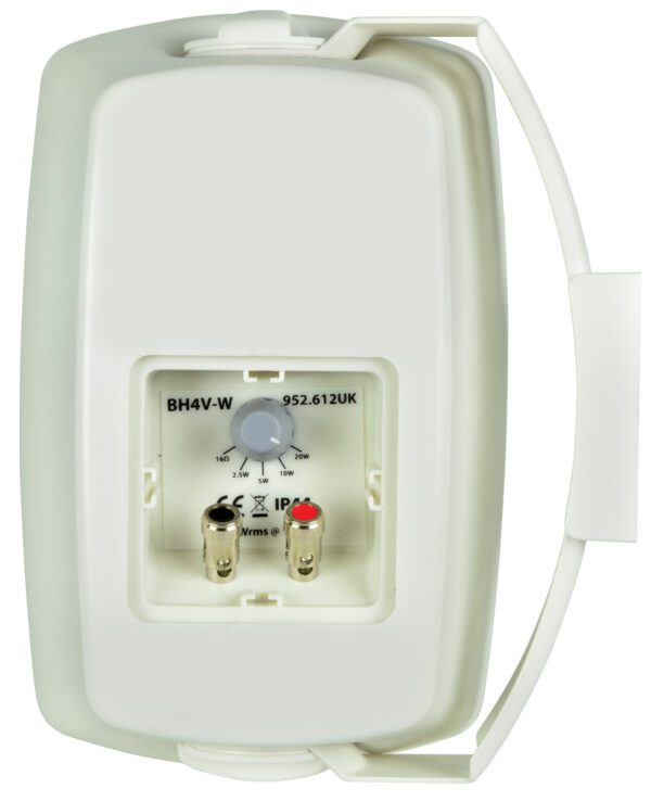 Adastra BH4V-W nástěnný 4" reproduktor, 100V, bílý - Image 3