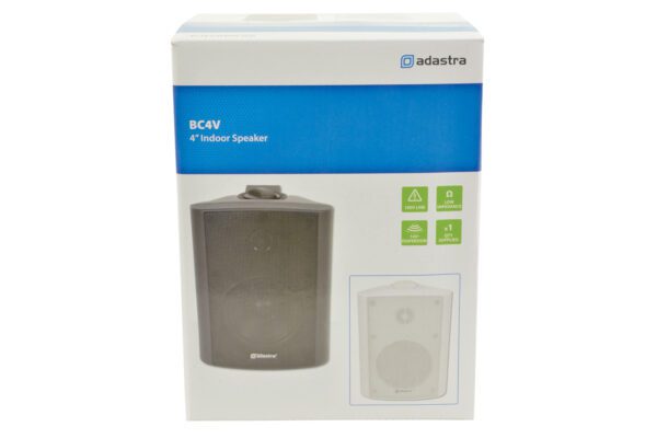 Adastra BP3V-W, 100V nástěnný 3" reproduktor, 30W, IP54, bílý - Image 3