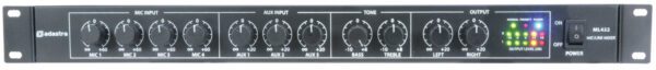 Adastra ML432, mikrofonní/linkový 19" mixážní pult, 1HE - Obrázek 4