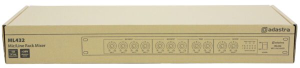 Adastra ML432, mikrofonní/linkový 19" mixážní pult, 1HE - Obrázek 8