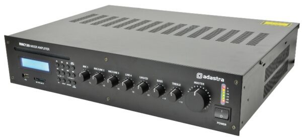 Adastra RMC120, 100V 5-kanálový mixážní zesilovač, 120W, CD/MP3/FM - Image 3