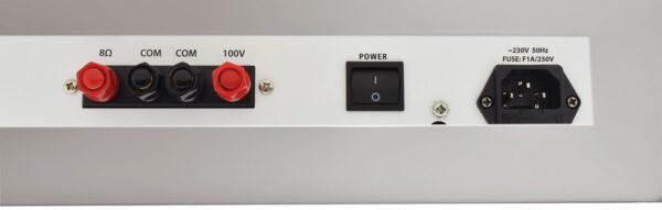 Adastra SA 120, nástěnný 100V zesilovač s UHF mikrofonem a přehrávačem médií - Image 4