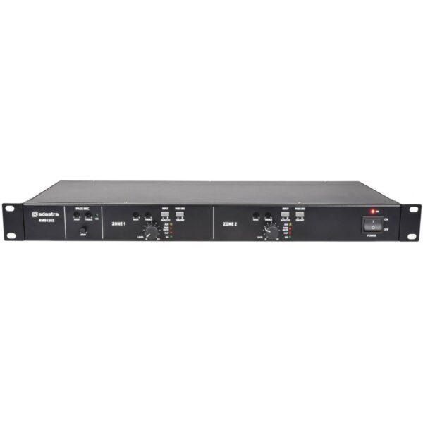Adastra RMS1202, 100V 2-zónový zesilovač, 2x120W