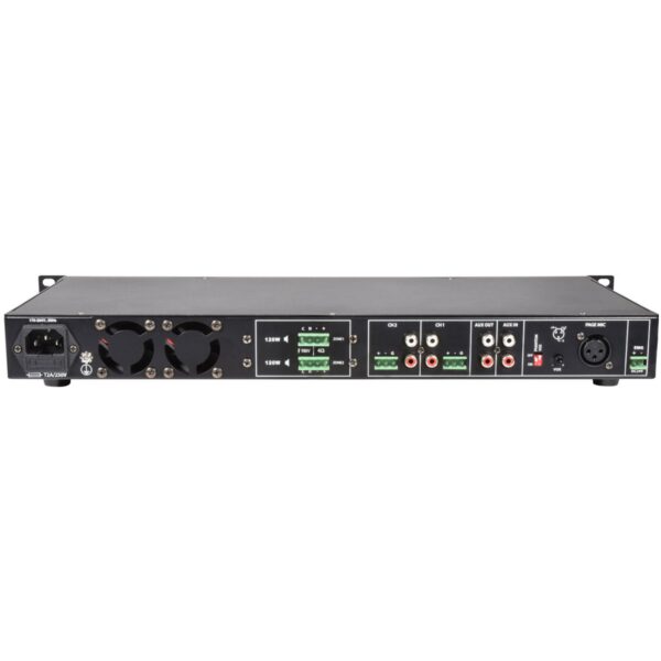 Adastra RMS1202, 100V 2-zónový zesilovač, 2x120W - Image 5