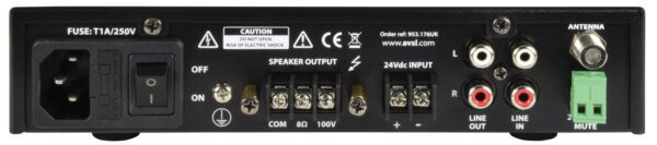 Adastra UM60, 100V mixážní zesilovač, 60W, BT/MP3/FM - Image 3