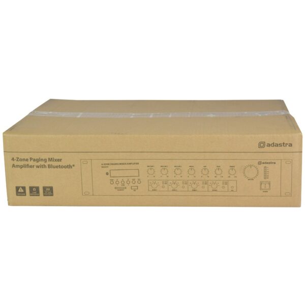 Adastra RM244V, 100V mixážní 4-zónový zesilovač, 240W, BT, MP3, FM - Image 5