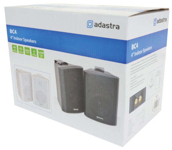Adastra BC4-B, nástěnný 4" reproduktor, 35W, černý - Image 6
