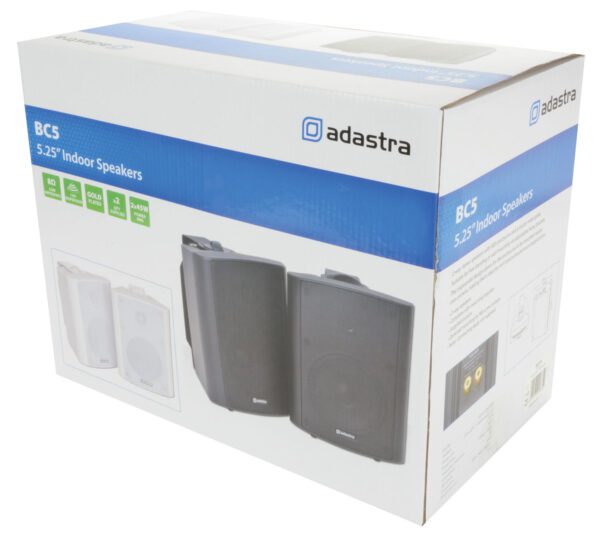 Adastra BC5-W, nástěnný 5,25" reproduktor, 45W, bílý - Image 3